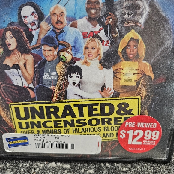 Scary Movie 4 DVD Widescreen Edition Unrated & Uncensored - Picture 4 of 9